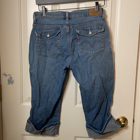 Levi’s capris 515 size 6 - Picture 6 of 9